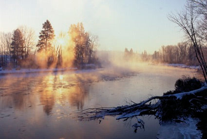 the bitterroot valley in fog, victor montana, montana living