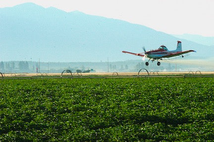 montana crop duster mike campbell, fertilizer seeding rates, MSU extension service, montana living magazine