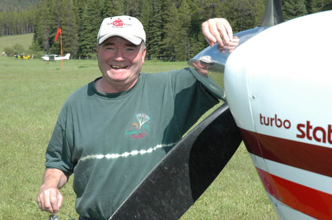 pilot dick brady, kalispell, montana living, schafer meadows airstrip, upper middle fork of the flathead river flyfishing, david reese