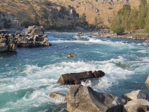 buffalo rapids on flathead River, montana living