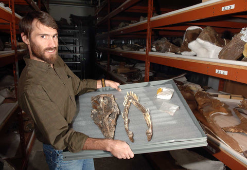 long neck sea monster, paleontologist jack horner, montana living magazine,