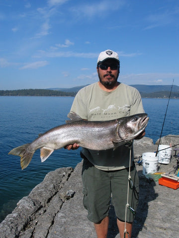 MONTANA LIVING — Jason Mahlen leads 2018 spring Mack Days on Flathead Lake as the event enters its final two weeks. Angler Mike Benson, nonnative lake trout, bull trout, Flathead Lake fishing report