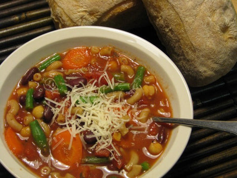 kamut organic wheat minestrone