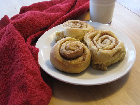 kamut wheat cinnamon rolls