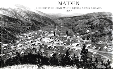 ghost towns of montana, maiden montana, gilt edge, montana living magazine