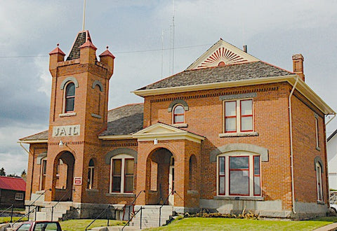 The jail in Philipsburg, Montana