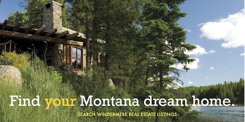 montana real estate listings, windermere of whitefish nancy strickland, bill carter, montana living magazine