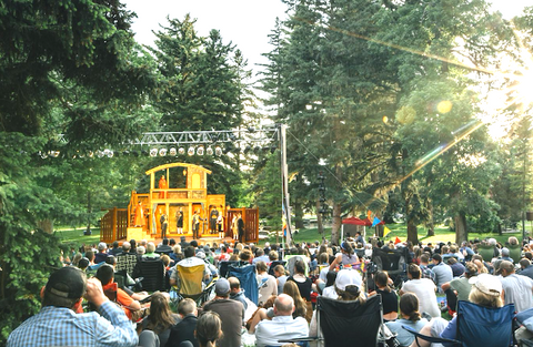 montana shakespeare in the parks 2021 season, montana living, cymbelline, midsummer night's dream