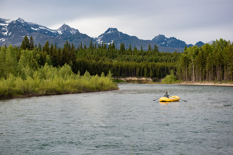 first descents kayaking rafting north fork of the flathead river, montana living, brad ludden