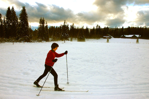 where to crosscountry ski in montana, swan mountain ranch crosscountry ski trails, secluded montana resort, montana living magazine