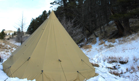 tipi snow