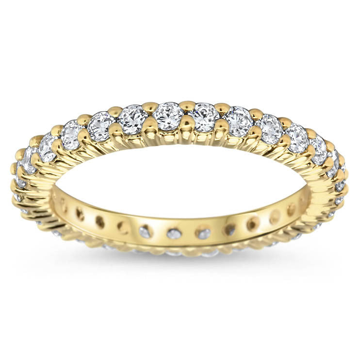 Diamond Eternity Wedding Band - Sugar – Moissanite Rings