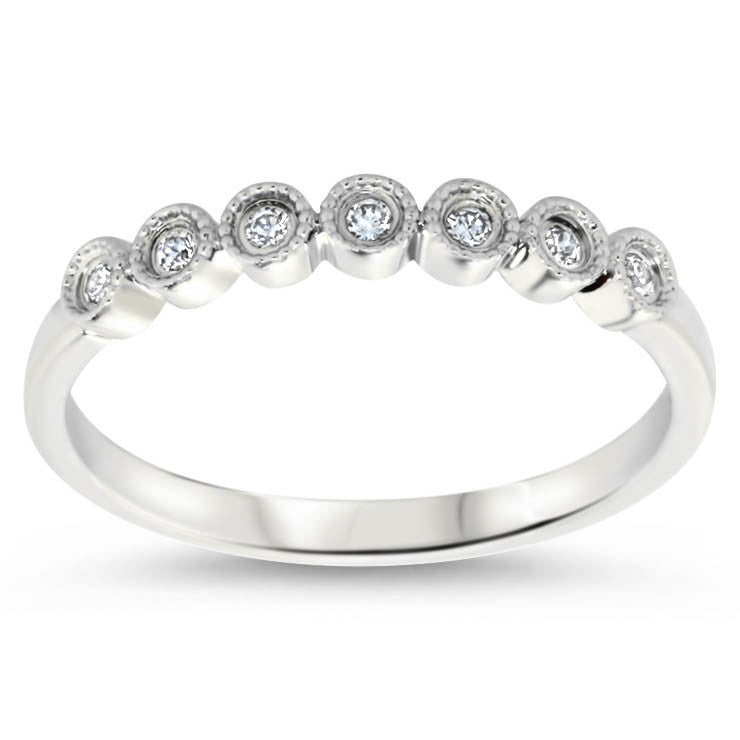 Bypass Wedding Band - Whirlwind Band (Engagement Ring Not Included)