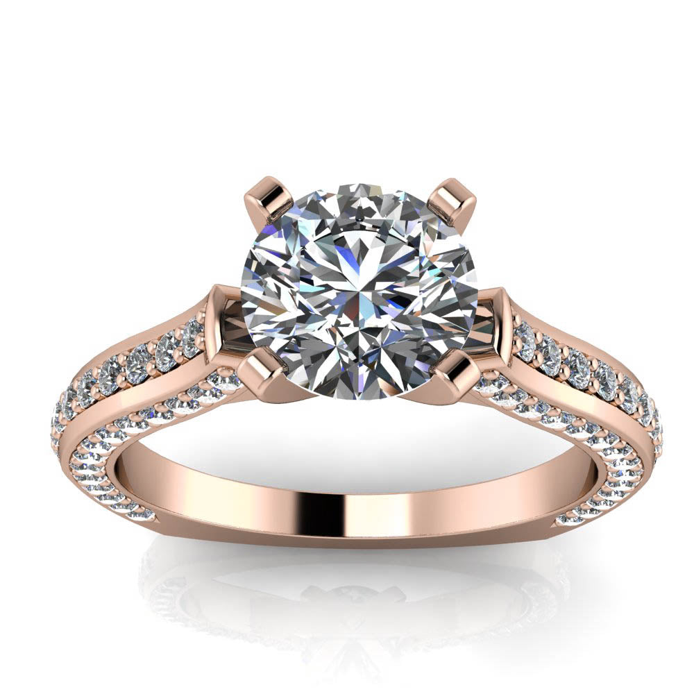 Euro Shank Engagement Ring - Joanna