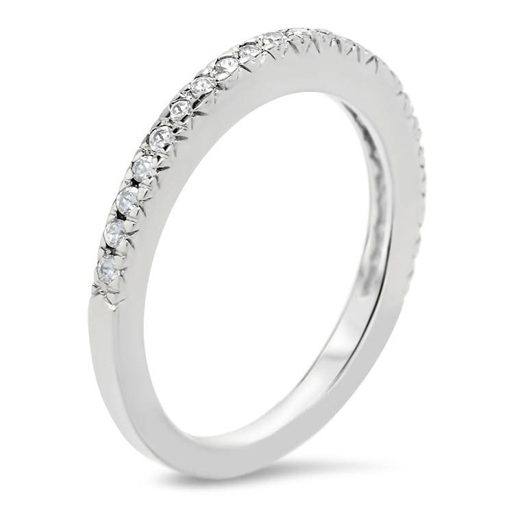 Bypass Wedding Band - Whirlwind Band (Engagement Ring Not Included)