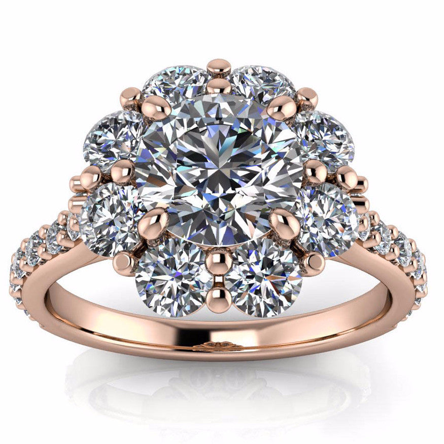 bouquet diamond ring