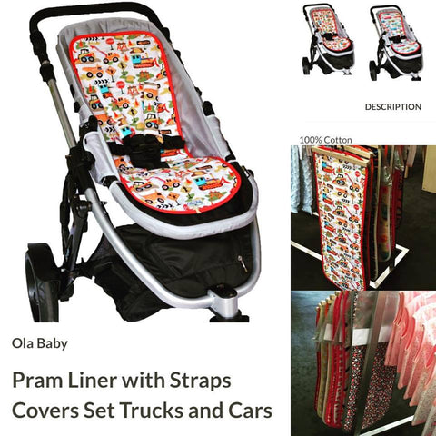 Cotton Pram Liners