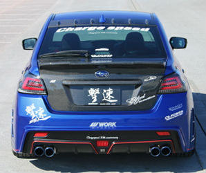 subaru wrx rear bumper