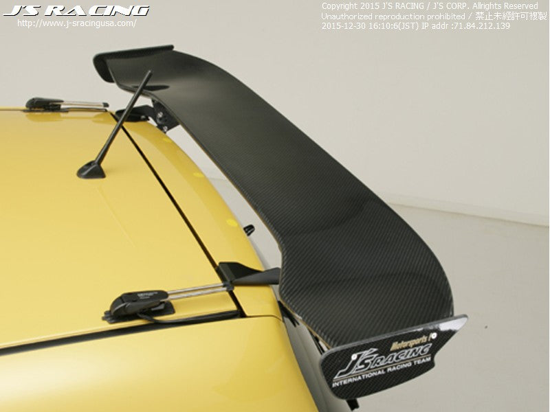 Ju0027s Racing 3D Wet Carbon GT Wings - 01-14 Fit (GD/GE)