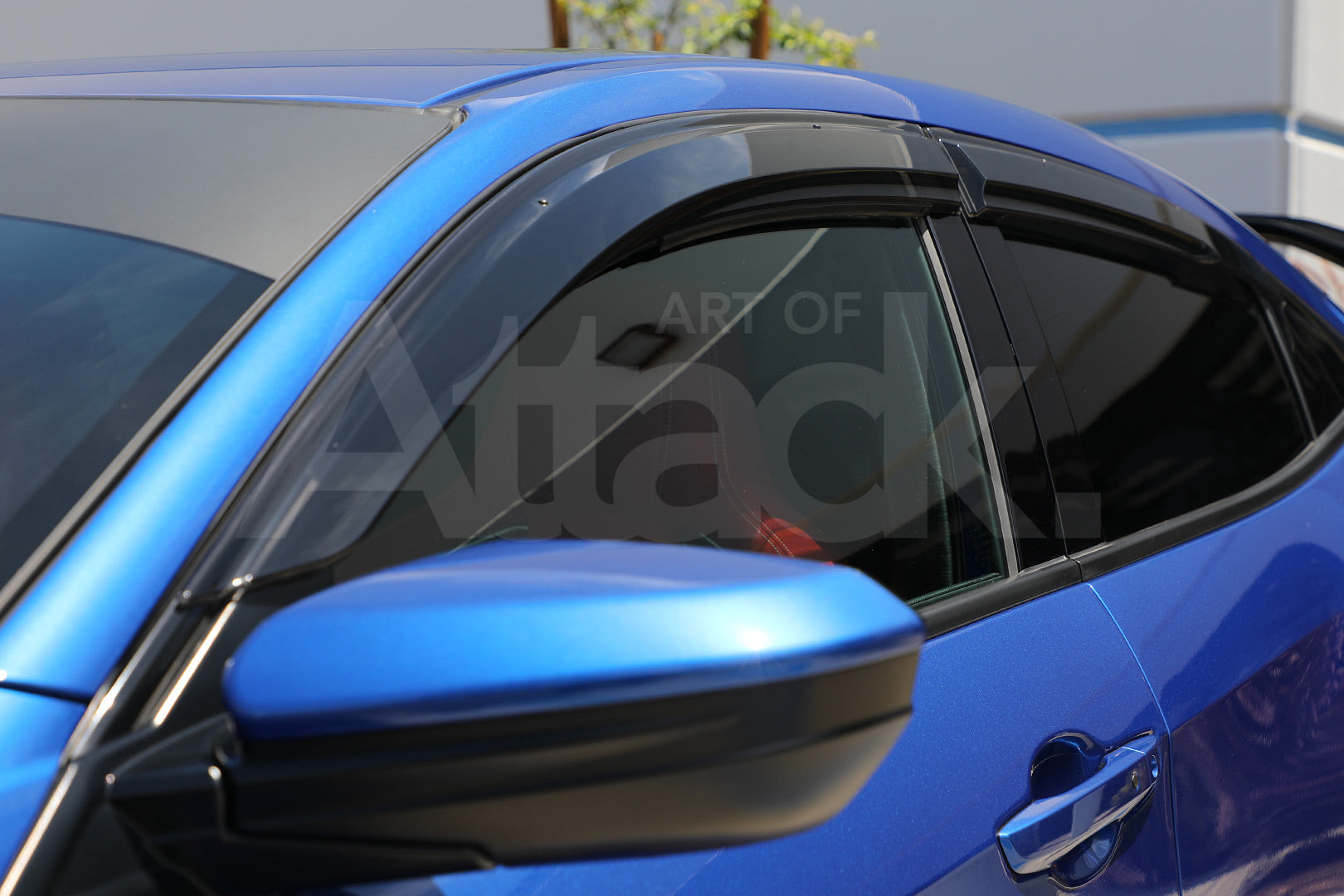 Mugen Ventilated Door Visors 16 Civic Fk7 Fk8 Art Of Attack