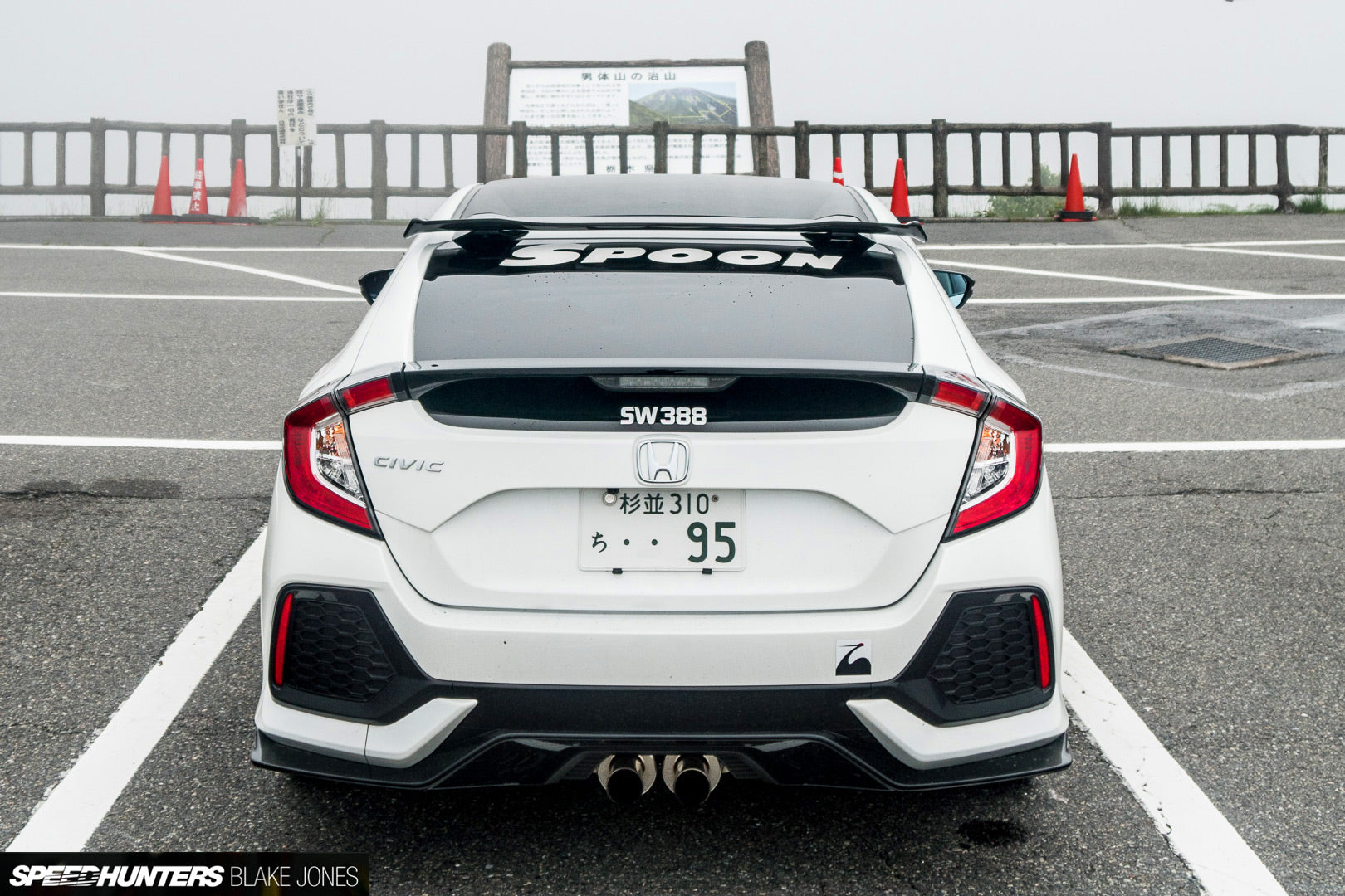 Spoon Sports Roof Spoiler 16 Civic Fk7 17 Civic Type R Fk8 Art Of Attack