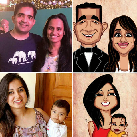 Caricature Artist India, Prasad Bhat, Graphicurry, Vector Art, Personalized Caricature, Classic Mugshot by Prasad Bhat