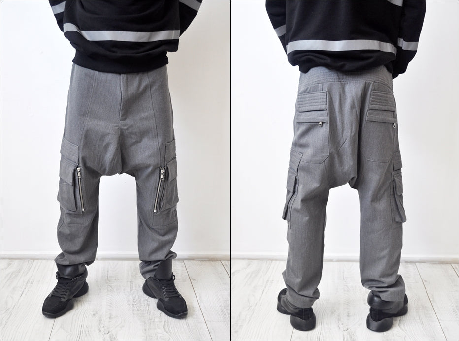 quilted cargo pants