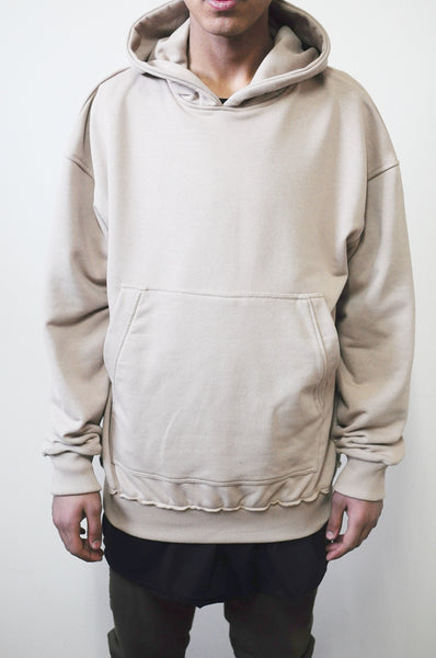 80 's Pullover Hoodie / Oversized Fit / Dropped Shoulder / Rear Neck B ...