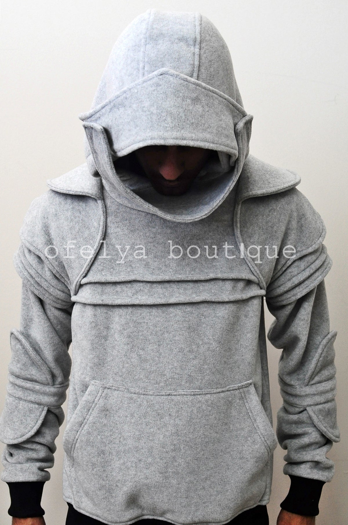 duncan armored knight hoodie