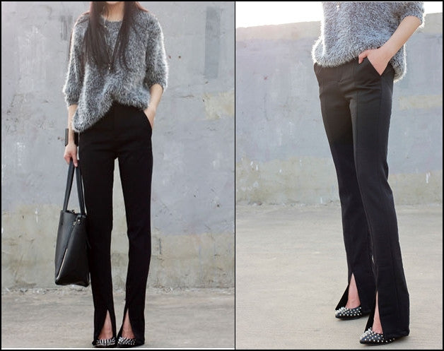 pencil ankle pants