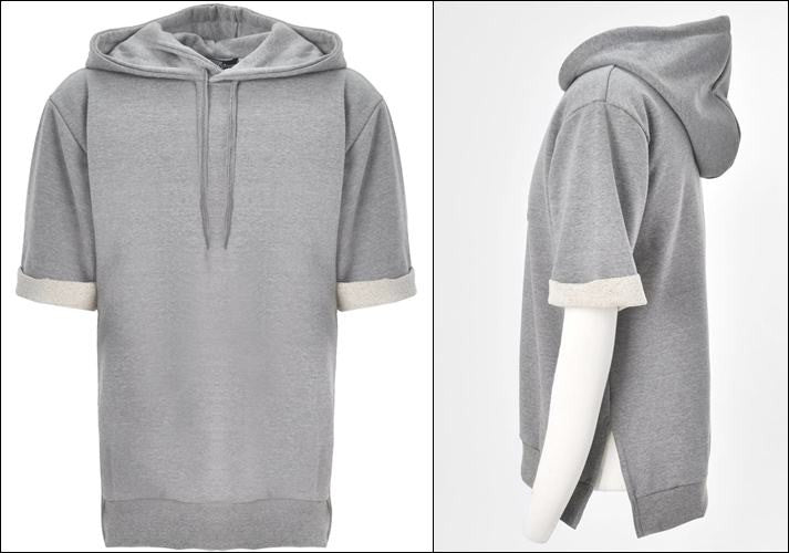 side slit hoodie