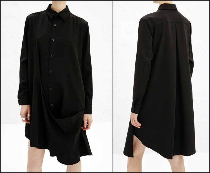 polyester shirt dress