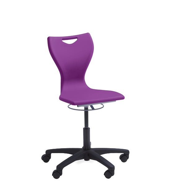 swivel chair without back