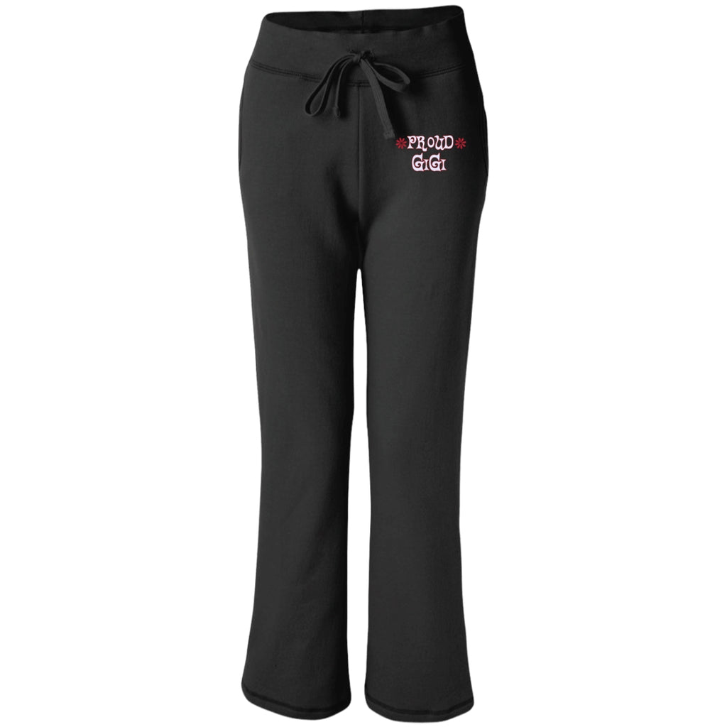 women's open leg sweatpants