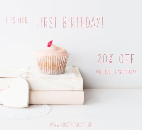 Kirsty Gadd Textiles First Birthday