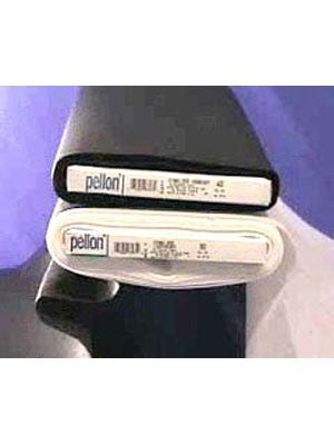 EK130 - Pellon Easy-Knit Interfacing, White Full Bolt — Black