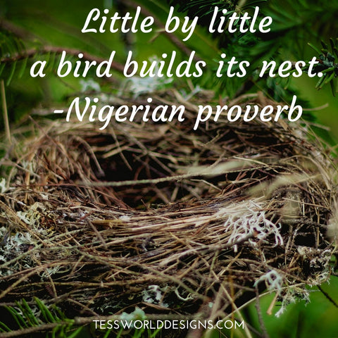 littlebylittle african proverb