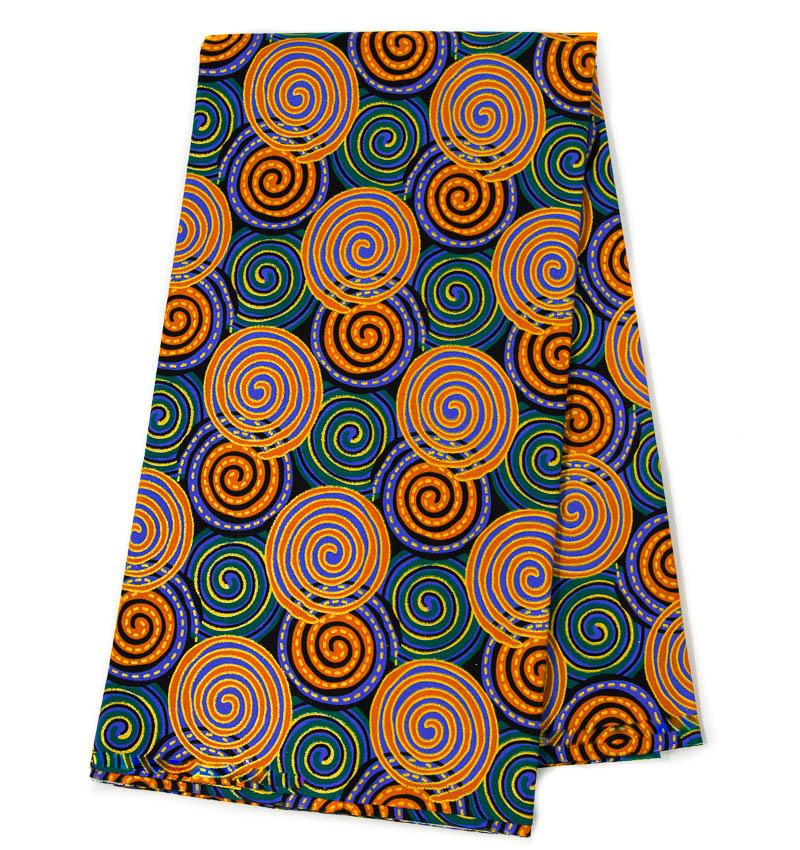 B172-GO, Guinea brocade, Bazin riche fabric by the yard/ Orange red Af–  Tess World Designs