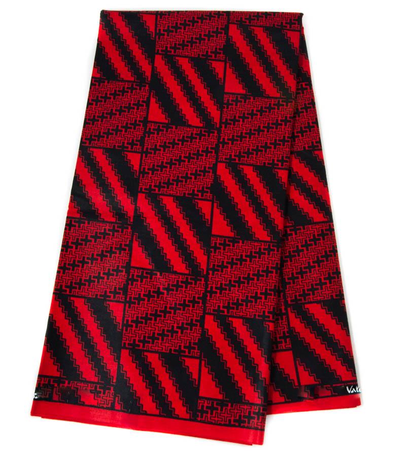 Kente fabric/ African fabric/ red Kente KF386B– Tess World Designs