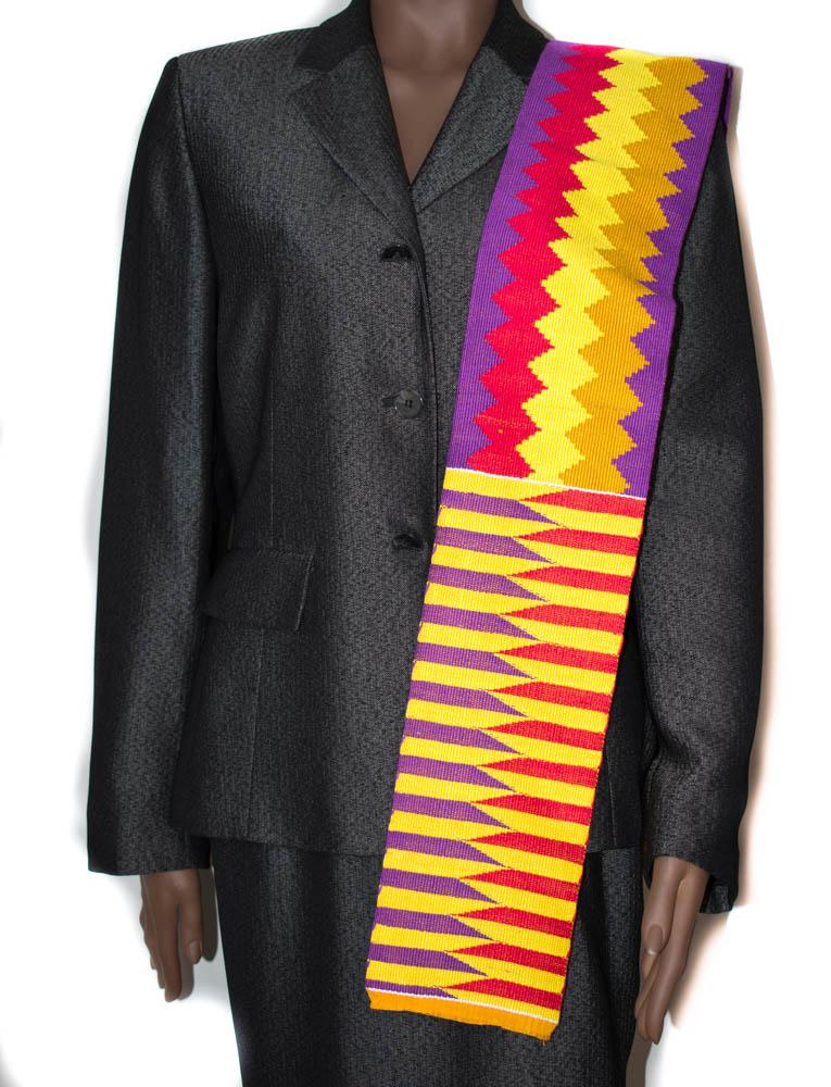 Tess World Designs Traditional Kente Stoles from Africa