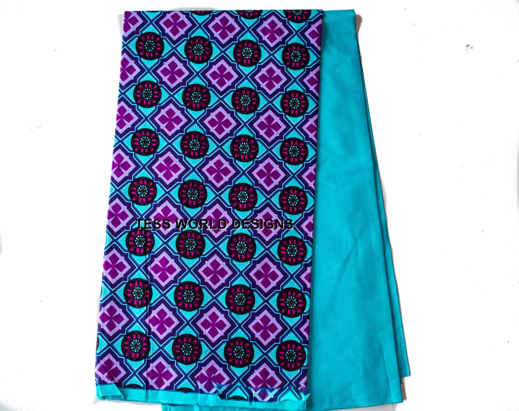 DV09 - Two tone DaViva, Baby blue Jet | Tess World Designs | African ...