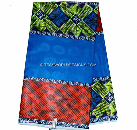 African Print Fabric per yard | Tess World Designs | African Clothing ...