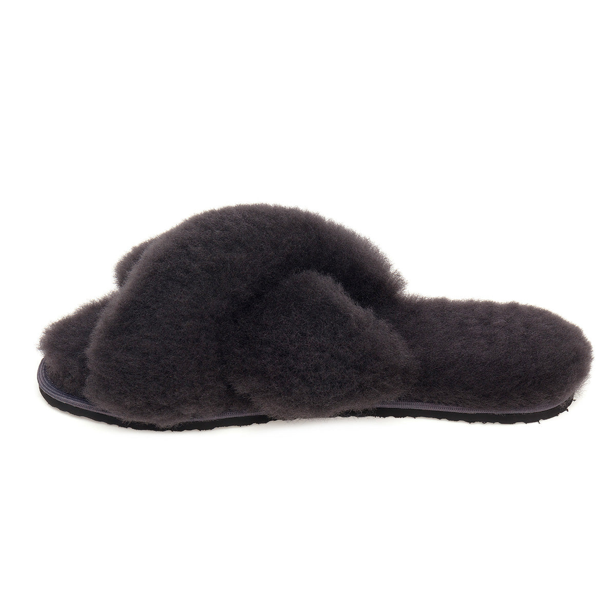 sheepskin slider slippers