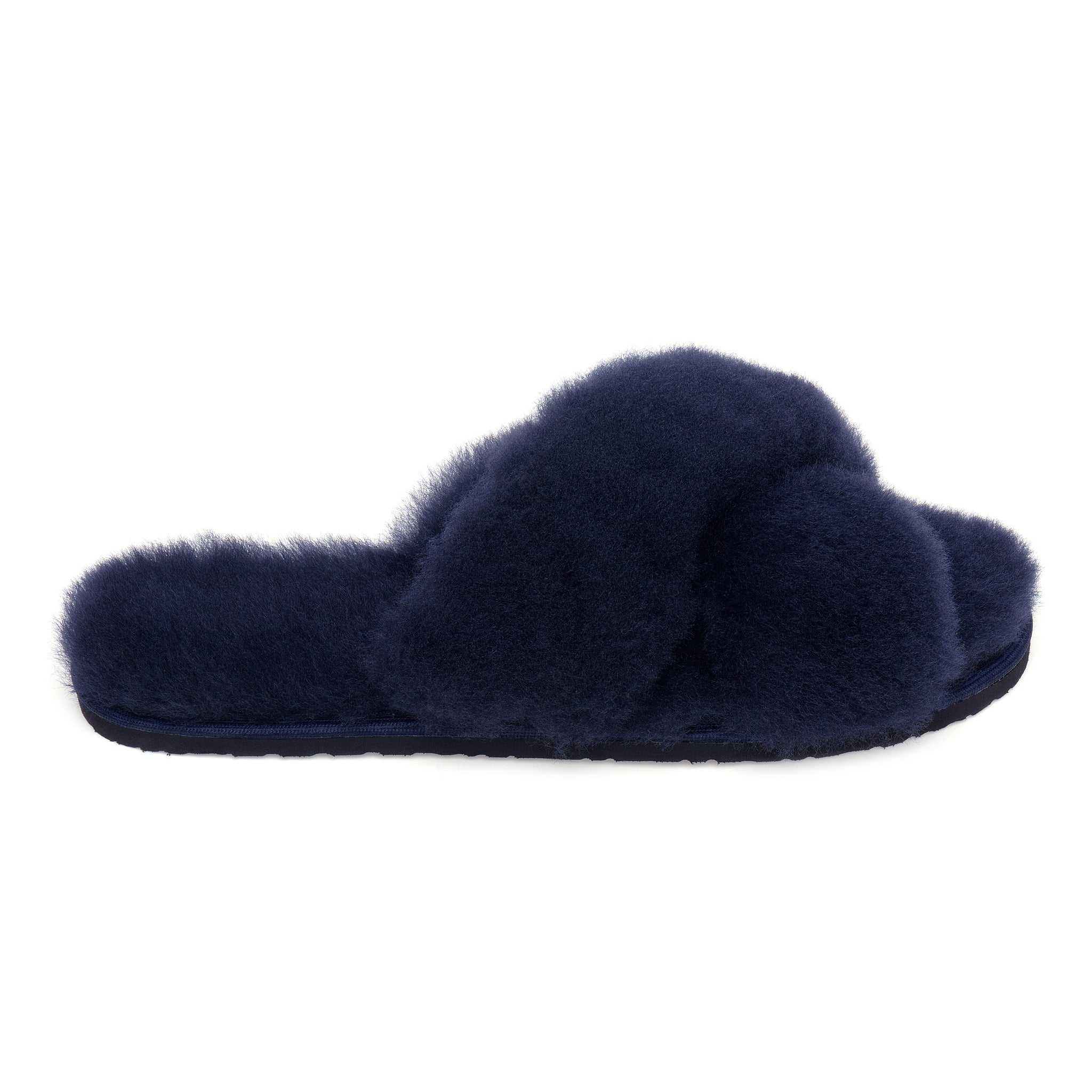 sheepskin slider slippers