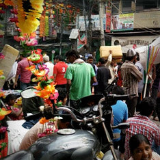 Jaggery Bags - Typical Sadar Bazar scene
