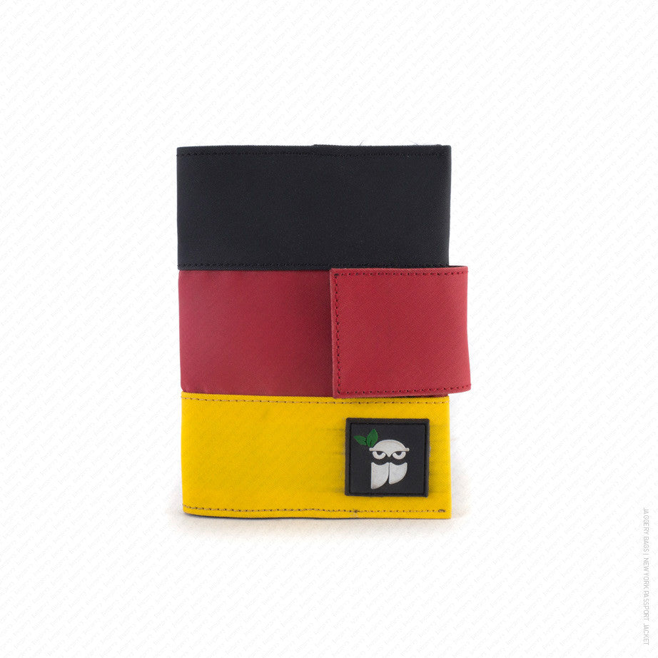 New York Passport Jacket In German Flag Colors Jaggery Bags Gear Got Soul