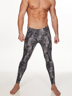 snakeskin leggings