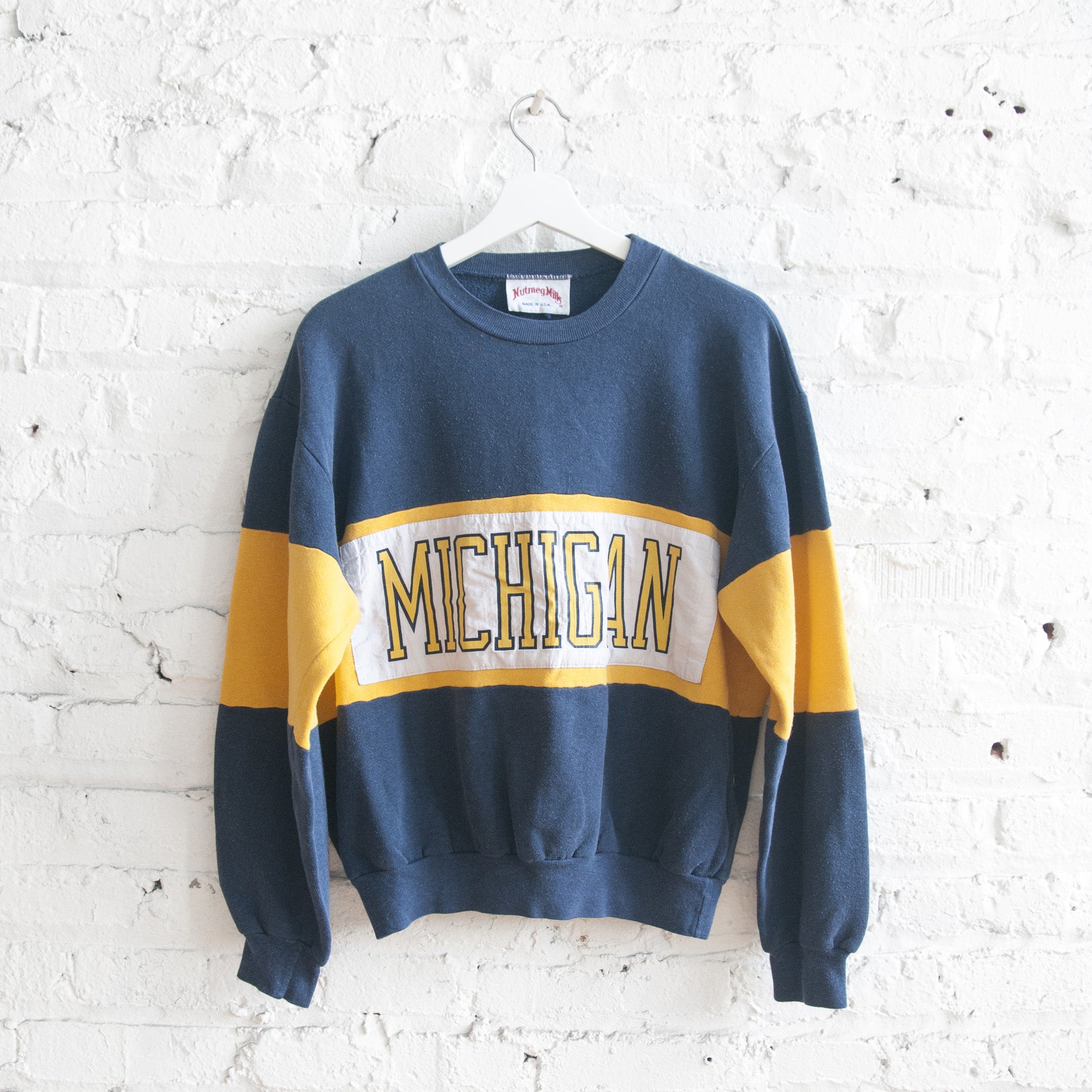 vintage u of m sweatshirts