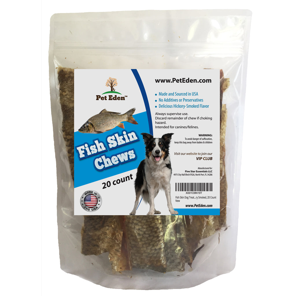 are fish skin treats good for dogs