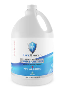 LifeShield moisturizing hand sanitizer - 70% alcohol (USP grade) - 3.78L/1 gal